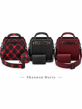 ❤️ 🖤 VIRAL *NWT* Steve Madden Halloween Bevelyn 3-Bag Bundle 🖤 ❤️